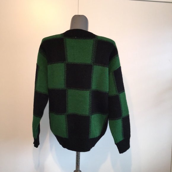 The Korner Grace Sweater in Green and Black NWT Size S - Picture 4 of 13